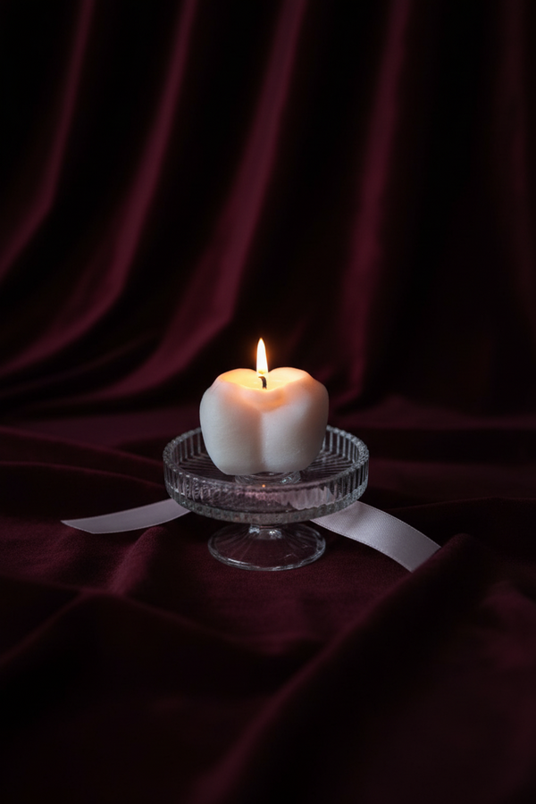 Bougie hanches de femme fond type boudoir