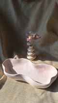 Coupe en jesmonite formes organiques