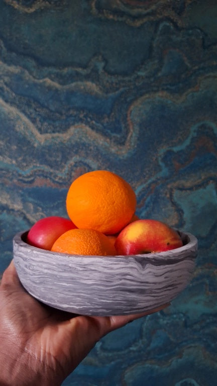 Coupelle grise fruits
