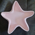 Étoile de mer en jesmonite rose clair