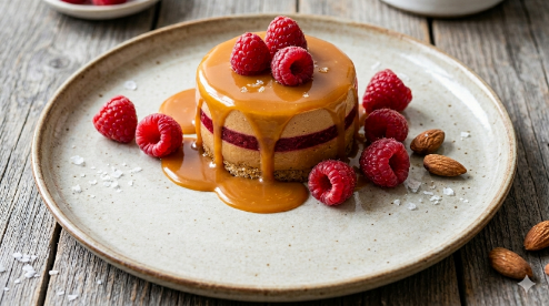 Framboise caramel gourmand 