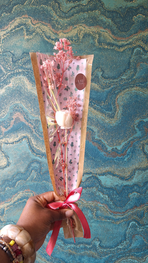 Fleur solo prête à offrir pour toutes les occasions anniversaires invitation dire merci