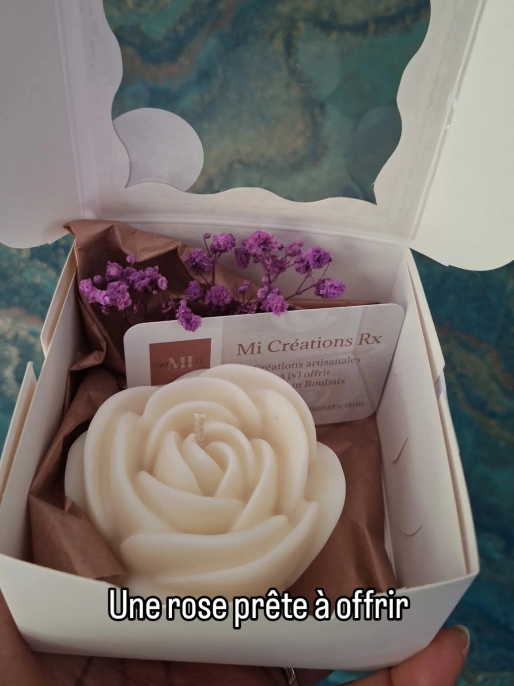 Rose prête à offrir 