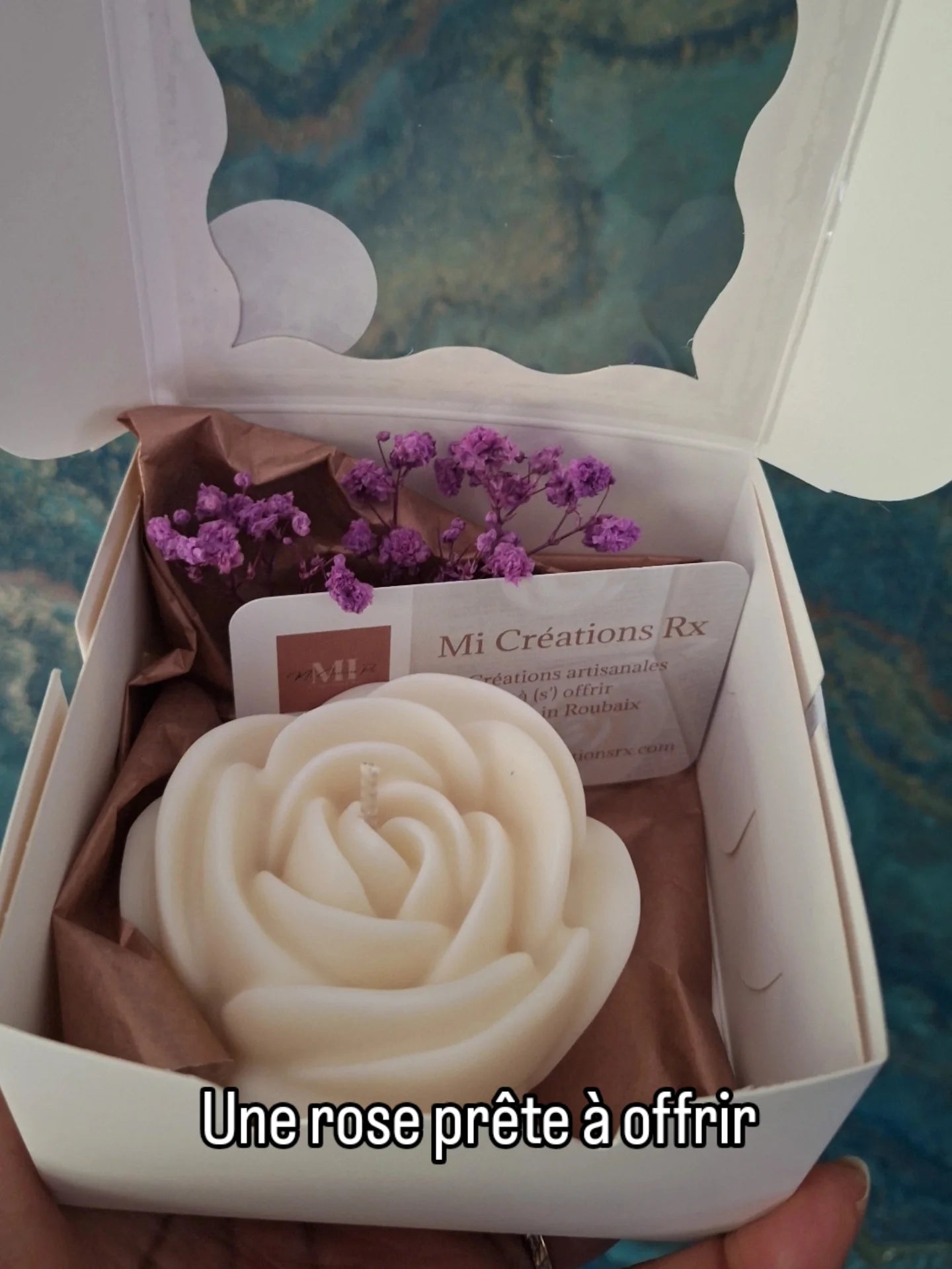 Rose prête à offrir 