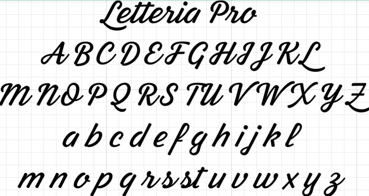 police letteria pro style handwritting payante cricut design space 
